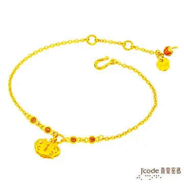 J’code真愛密碼-平安鎖純金墜飾 歷史價格詳細信息