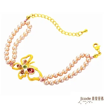 J’code真愛密碼-晶典純金+水晶中國繩項鍊 歷史價格詳細信息