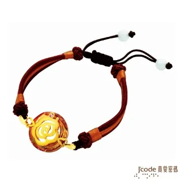 J’code真愛密碼 茶花心語黃金墜子 送項鍊 歷史價格詳細信息