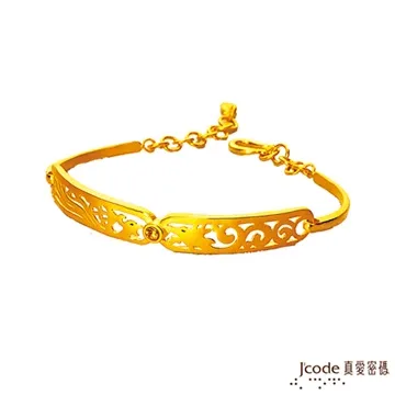 J’code真愛密碼 錦上添花黃金/純銀中國結繩手鍊 歷史價格詳細信息