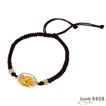 J’code真愛密碼-純金聚福袋中國結手鍊(小) 歷史價格詳細信息