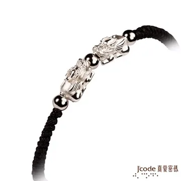 J’code真愛密碼 咬錢貔貅 純金手鍊(小/紅) 歷史價格詳細信息