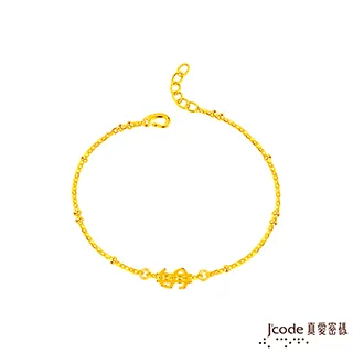 J’code真愛密碼金飾 $硬金編織手鍊 歷史價格詳細信息