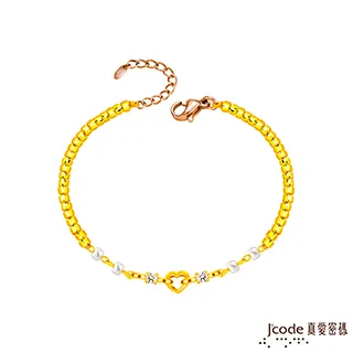 J’code真愛密碼 真愛-心相隨黃金手鍊 歷史價格詳細信息
