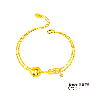 Jcode真愛密碼金飾 真愛-平安牛(雙面)硬金墜子 送項鍊 歷史價格詳細信息
