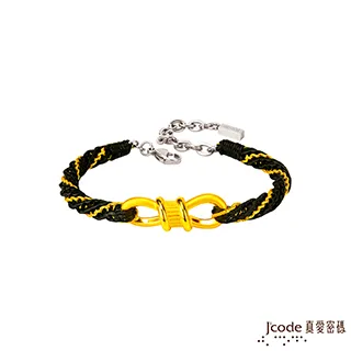 J’code真愛密碼金飾 纏綿三世硬金編織成對手鍊 歷史價格詳細信息