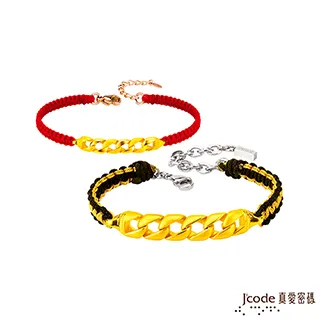 J’code真愛密碼金飾 永恆緣份硬金編織手鍊-鍊條款 歷史價格詳細信息