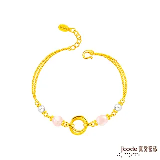 J’code真愛密碼金飾 圈住財富黃金手鍊 歷史價格詳細信息