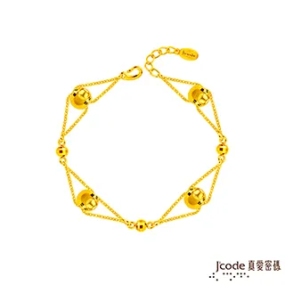 Jcode真愛密碼金飾 幸福心情黃金/純銀墜子 送項鍊 歷史價格詳細信息