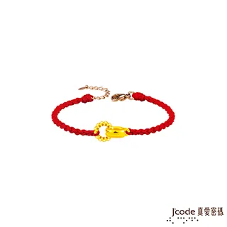 Jcode真愛密碼金飾 三生有緣硬金 鋼絲繩手鍊 歷史價格詳細信息