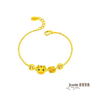J’code真愛密碼金飾 五錢(水晶)黃金手鍊 歷史價格詳細信息