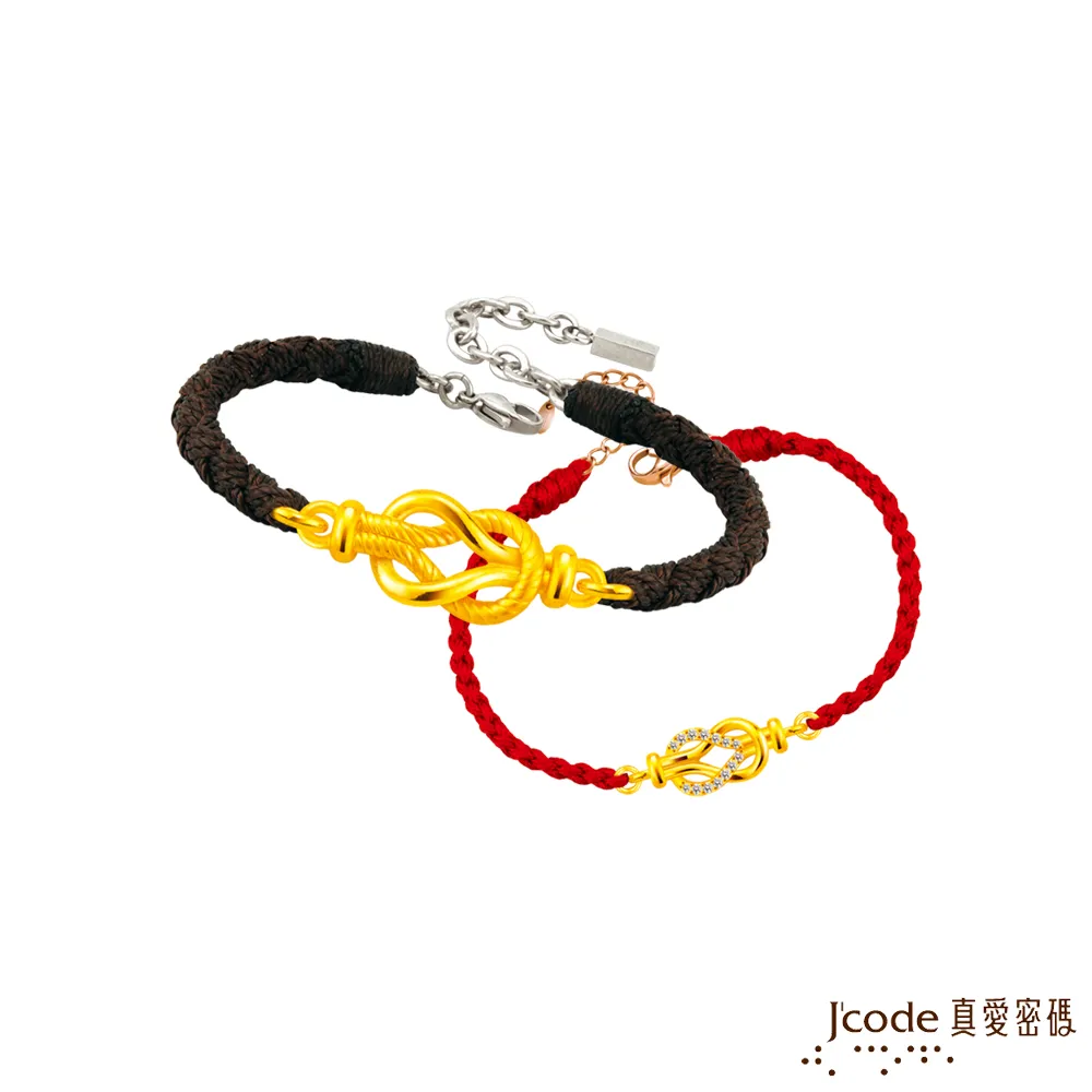 Jcode真愛密碼金飾 永遠愛你硬金編織女手鍊 歷史價格詳細信息