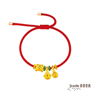 J’code真愛密碼金飾 豐衣足食兔寶貝硬金編織手鍊 歷史價格詳細信息