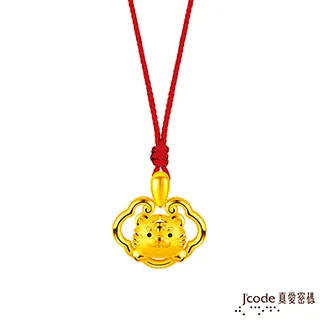 Jcode真愛密碼金飾 虎你笑咪咪硬金編織手鍊 歷史價格詳細信息