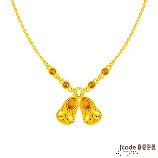 Jcode真愛密碼金飾 平安健康平安符硬金墜子 送項鍊 歷史價格詳細信息