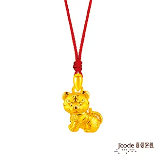 Jcode真愛密碼金飾 虎爺硬金編織手鍊 歷史價格詳細信息