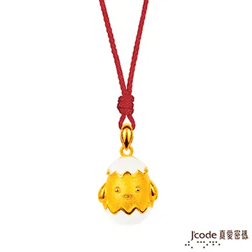 J’code真愛密碼 雞祥如意黃金墜子 送項鍊 歷史價格詳細信息