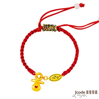 J’code真愛密碼 大甲媽金榜文昌筆黃金編繩手鍊-立體硬金款 歷史價格詳細信息
