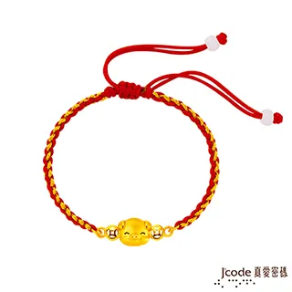 黃金手鍊【小紅點金兔】 嬰兒黃金編織手鍊 保平安 生肖兔子 小朋友 彌月金飾 9999純金金飾 歷史價格詳細信息