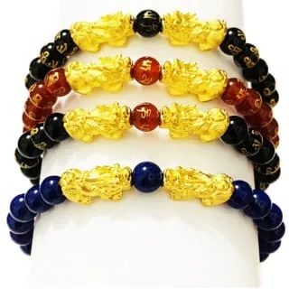 純金9999 黃金貔貅手鍊 六字箴言黑瑪瑙 錢重 招財轉運 咬錢專用 黑瑪瑙雙貔貅 歷史價格詳細信息