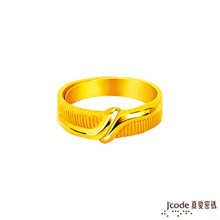 Jcode真愛密碼金飾 真愛-攜手未來黃金戒指-小 歷史價格詳細信息