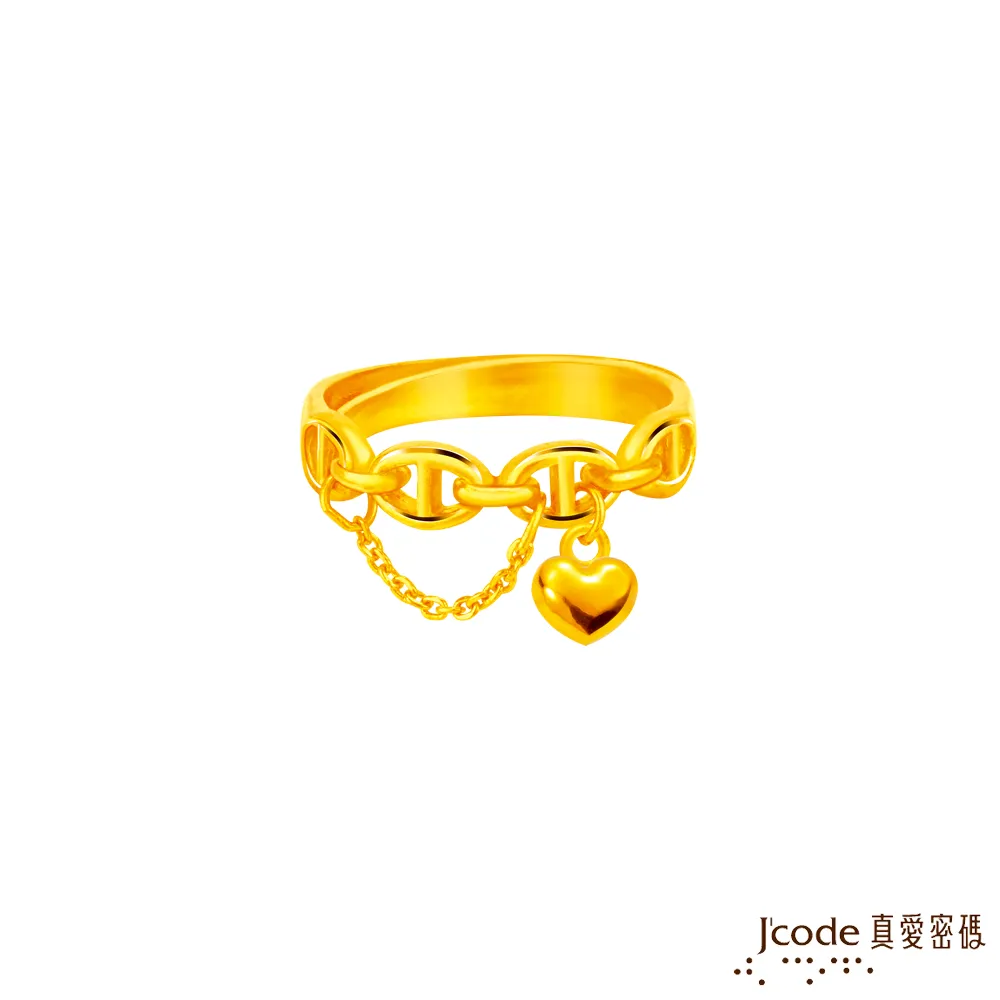 Jcode真愛密碼金飾 豬你蘋平安安黃金戒指 歷史價格詳細信息