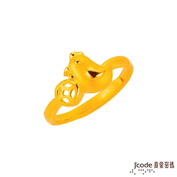 J’code真愛密碼 雞祥如意黃金墜子 送項鍊 歷史價格詳細信息