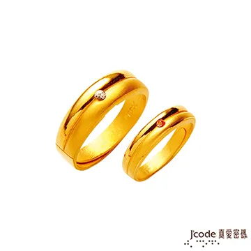 J’code真愛密碼 永恆相隨黃金/水晶女戒指 歷史價格詳細信息