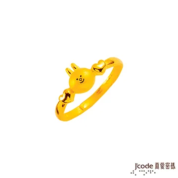 Jcode真愛密碼 LINE甜心兔兔黃金耳環 歷史價格詳細信息