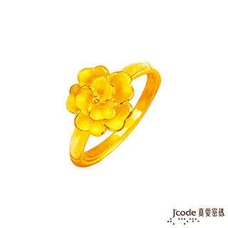 J’code真愛密碼 賞花黃金戒指 歷史價格詳細信息