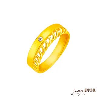 Jcode真愛密碼 浪漫朵朵黃金/水晶女戒指 歷史價格詳細信息