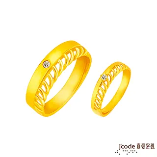 Jcode真愛密碼 浪漫朵朵黃金/水晶女戒指 歷史價格詳細信息