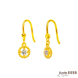 J’code真愛密碼 光彩黃金耳環 歷史價格詳細信息