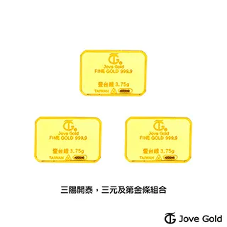 Jove Gold 滿福金條-8.88台錢*二(共66.6公克) 歷史價格詳細信息