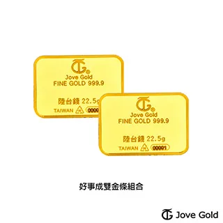 Jove Gold 滿福金條-5台錢*二(共壹台兩) 歷史價格詳細信息