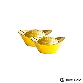 Jove gold 漾金飾 1.5台錢黃金元寶x2-福(共3台錢) 歷史價格詳細信息