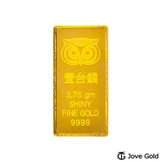 Jove gold 幸運守護神黃金條塊-1公克 歷史價格詳細信息