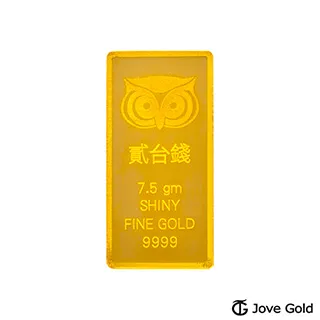 Jove gold 幸運守護神黃金條塊-1公克 歷史價格詳細信息
