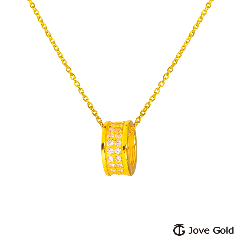 Jove Gold 漾金飾 幸福花黃金墜子 送項鍊 歷史價格詳細信息