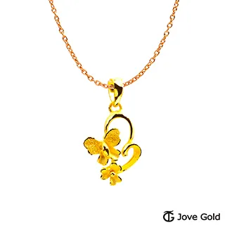 Jove Gold 漾金飾 幸福久久黃金墜子 送項鍊 歷史價格詳細信息
