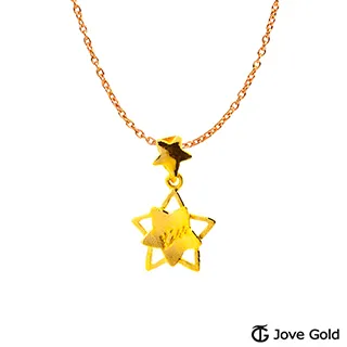 Jove Gold 漾金飾 小小星意黃金墜子 送項鍊 歷史價格詳細信息