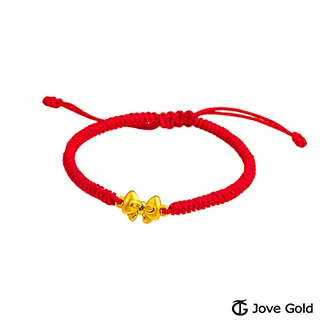 Jove Gold 漾金飾 小可愛黃金紅繩手鍊 歷史價格詳細信息