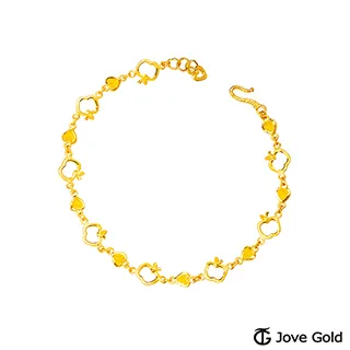 Jove Gold 漾金飾 漾動黃金手鍊-大 歷史價格詳細信息