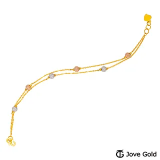JoveGold漾金飾 浪漫無限黃金手鍊 歷史價格詳細信息