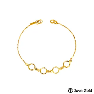 JoveGold漾金飾 圈好運黃金戒指-固定圍 歷史價格詳細信息