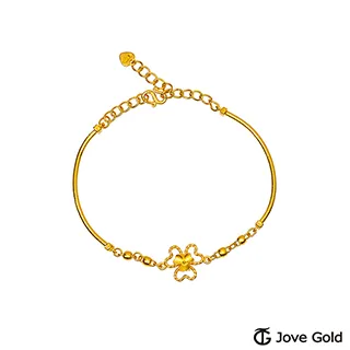 JoveGold漾金飾 幸運小物三合黃金手鍊-虎馬狗 歷史價格詳細信息