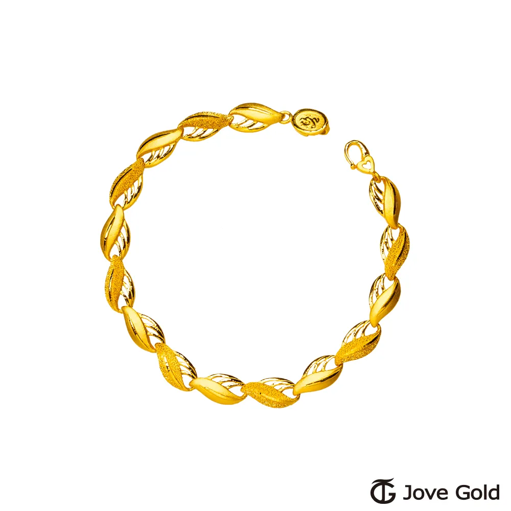 JoveGold漾金飾 光影流動黃金手鍊-雙鍊款 歷史價格詳細信息