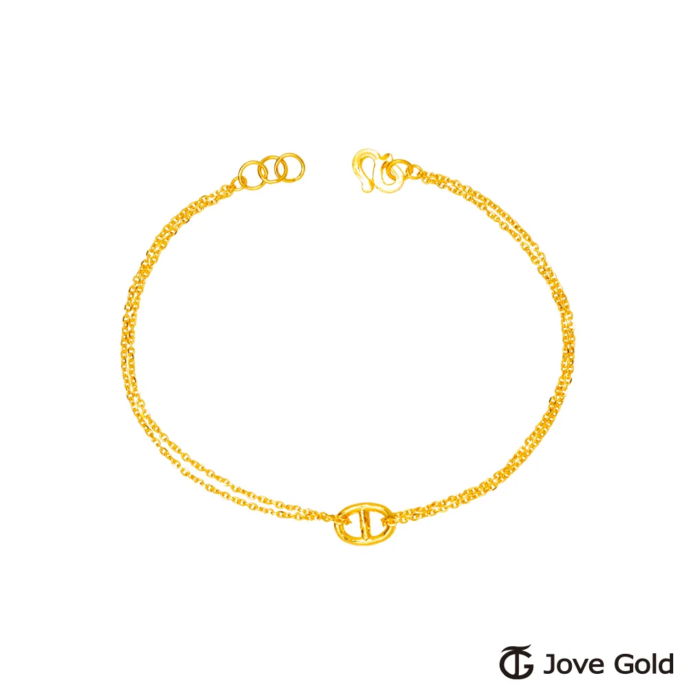 Jove Gold 漾金飾 經典風華黃金手鍊 歷史價格詳細信息