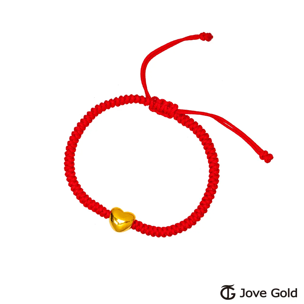 JoveGold漾金飾 愛的體會黃金編織繩手鍊 歷史價格詳細信息