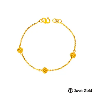 Jove Gold漾金飾 三世情緣黃金手鍊-B款 歷史價格詳細信息